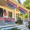 3 x 6Ft Eagle Patriotic American Fan Flags, American Patriotic Half Fan Bunting Flag, 4th of July Independence Day Decorations for Outdoor and Indoor (3)
